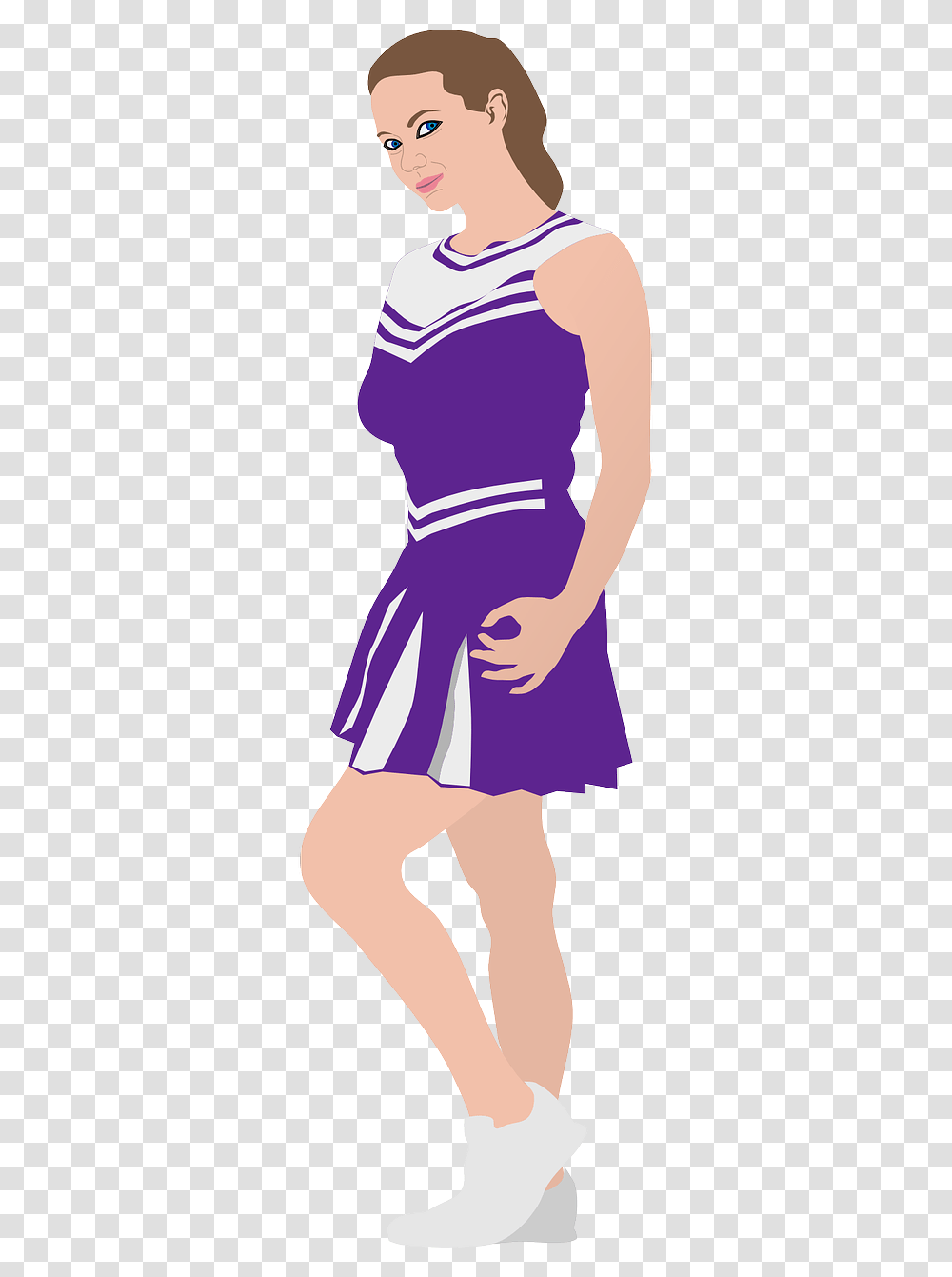 Cheerleading, Dress, Person, Female Transparent Png