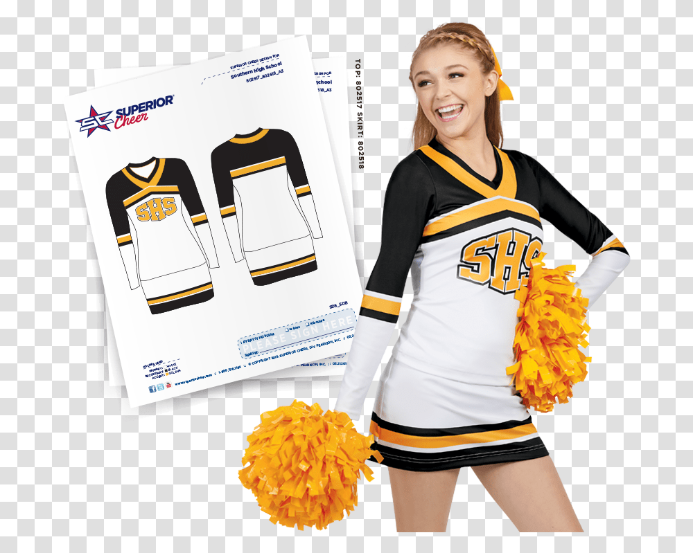 Cheerleading Uniform, Advertisement, Poster, Person, Flyer Transparent Png