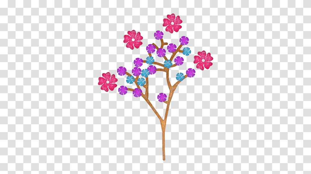 Cheery Lynn Babys Breath The Purple Magnolia, Plant, Flower, Pattern Transparent Png