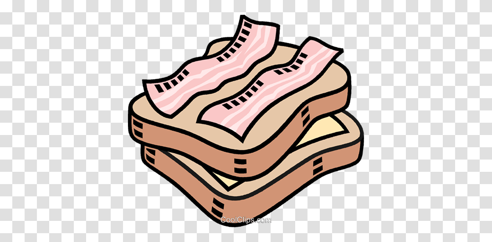 Cheese And Bacon Sandwich Royalty Free Vector Clip Art, Apparel, Jaw, Teeth Transparent Png