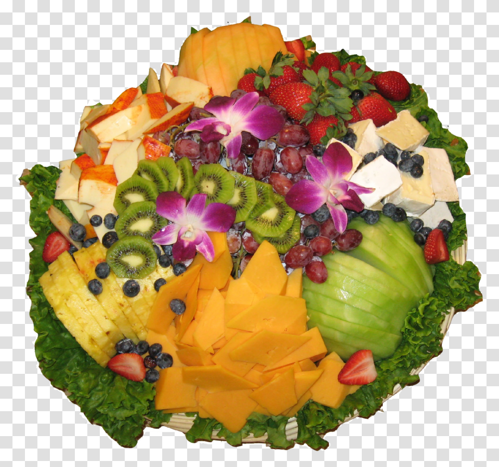 Cheese And Fruit Tray Clipped Rev Transparent Png