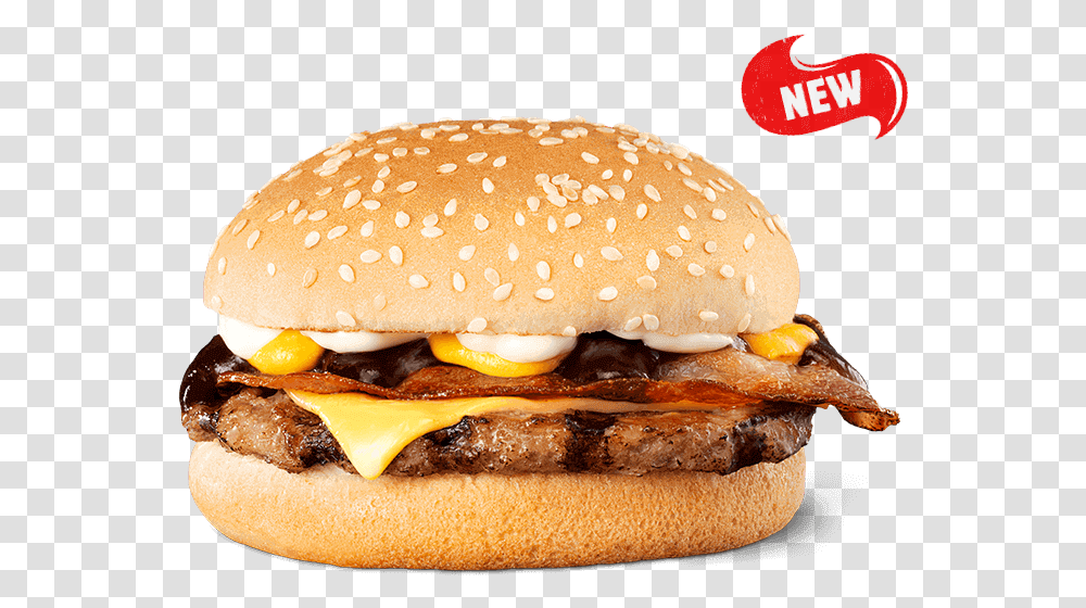Cheese Burger Smoky Bbq Bacon Cheeseburger, Food Transparent Png