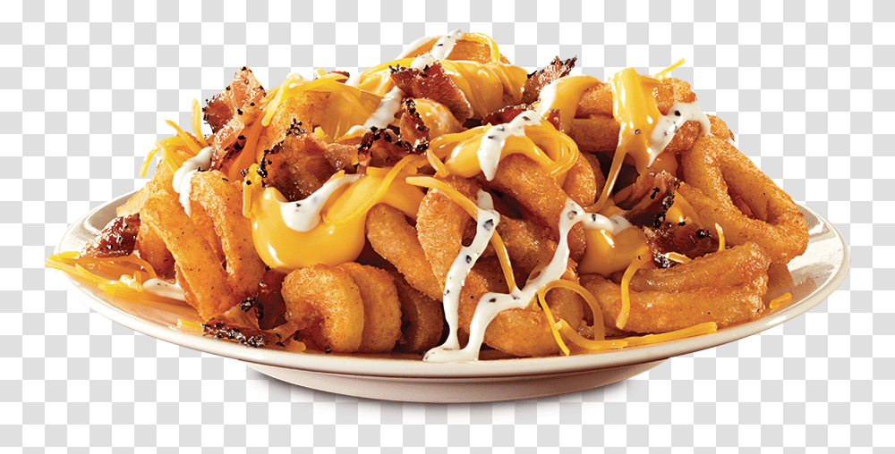 Cheese Fries Arby's Loaded Curly Fries, Food, Dish, Meal, Hot Dog Transparent Png