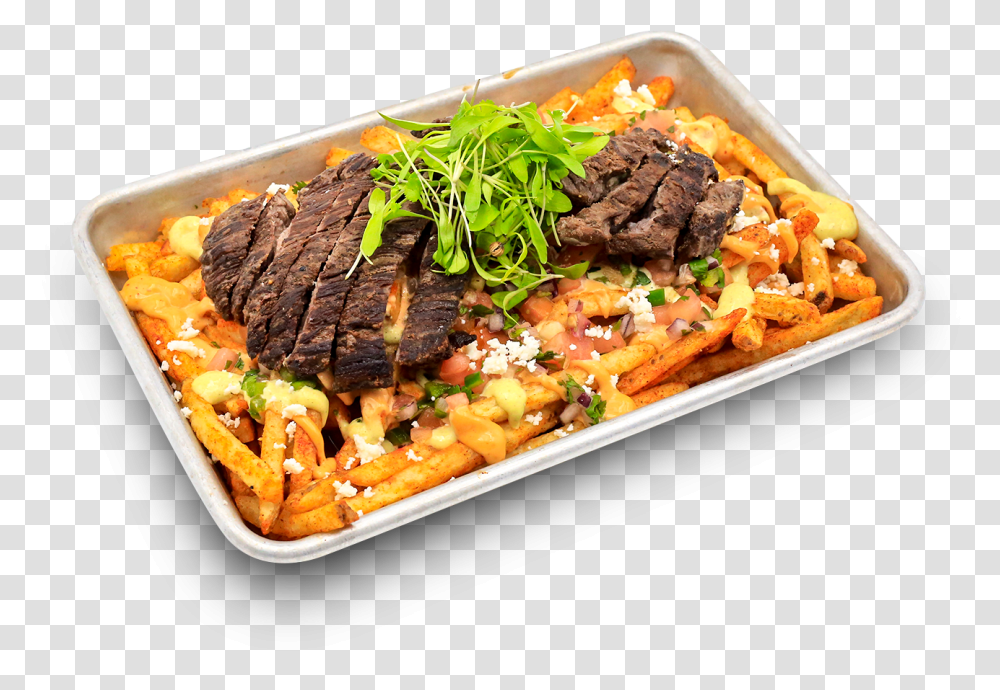 Cheese Fries Carne Asada, Steak, Food, Lunch, Meal Transparent Png