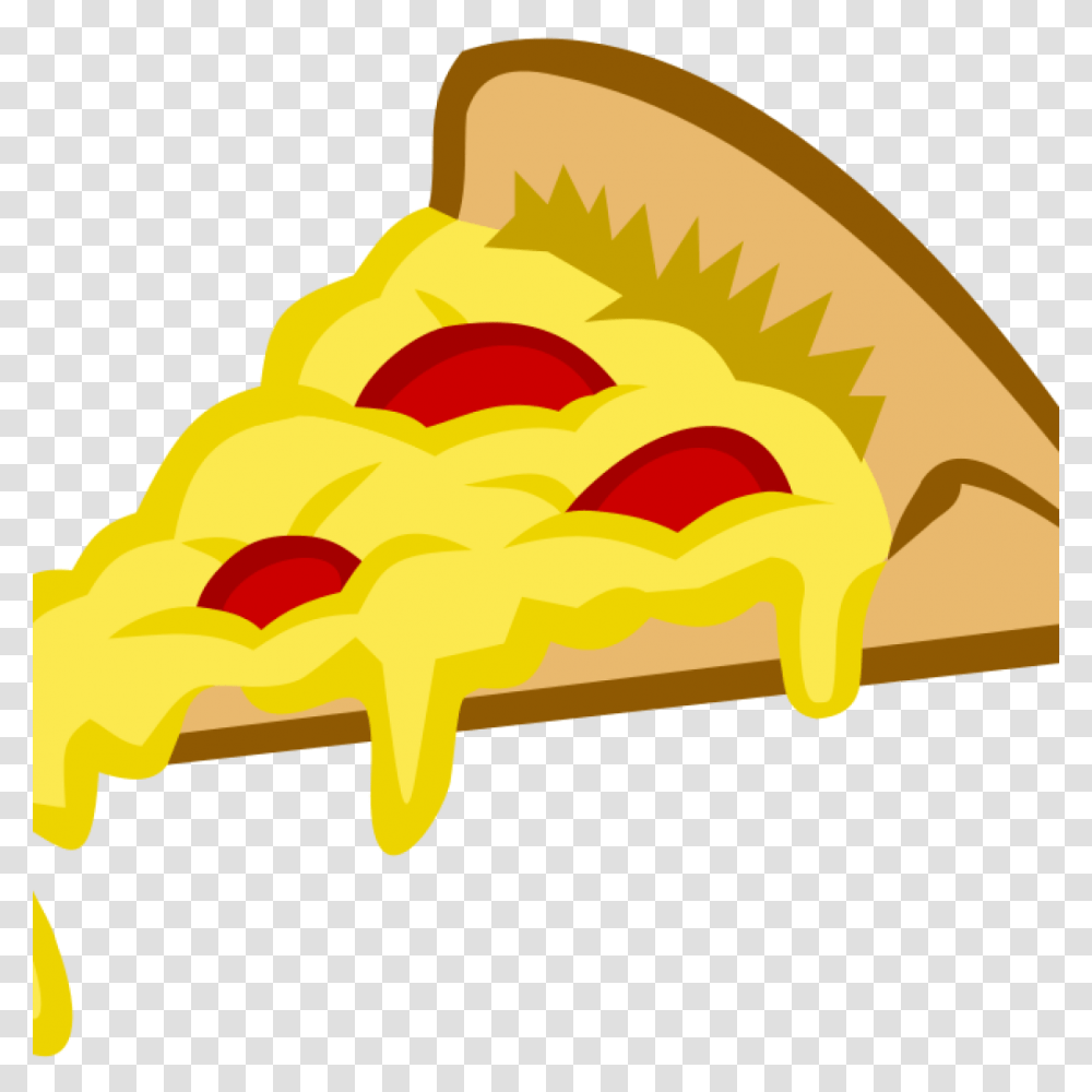Cheese Pizza Clipart With Stickpng Music, Food, Plant, Fruit, Produce Transparent Png