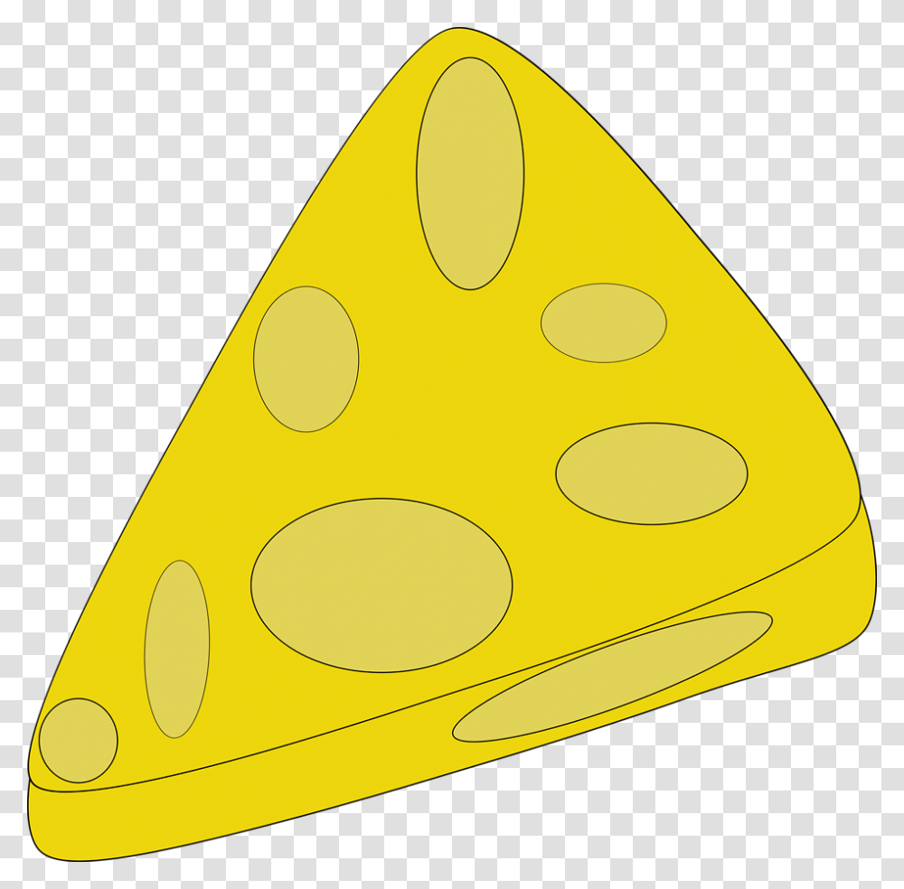 Cheese Slice Emmental Swiss Cheese Snack Dairy Food From Animals Clip Art, Triangle, Plectrum, Egg Transparent Png