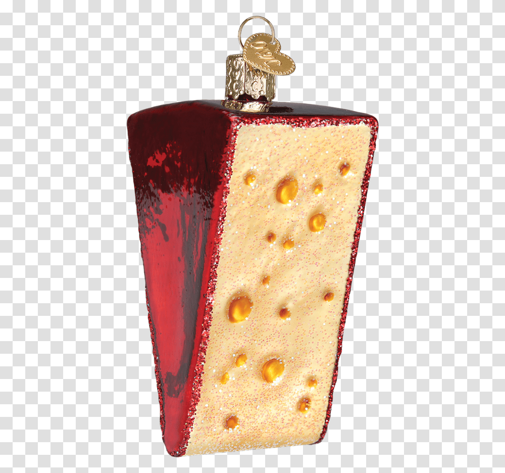 Cheese Wedge Old World Glass Ornament Old World Christmas, Food, Bread, Cracker, Plant Transparent Png