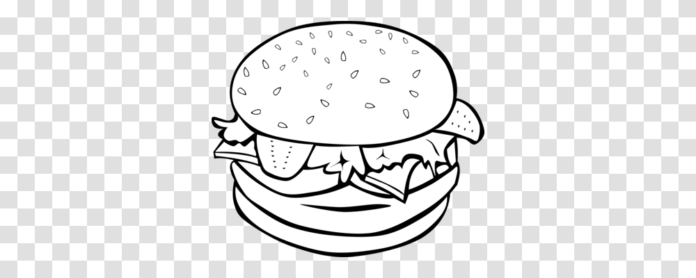 Cheeseburger Hamburger Fast Food Hot Dog Breakfast Sandwich Free, Pottery, Dish, Meal, Stencil Transparent Png