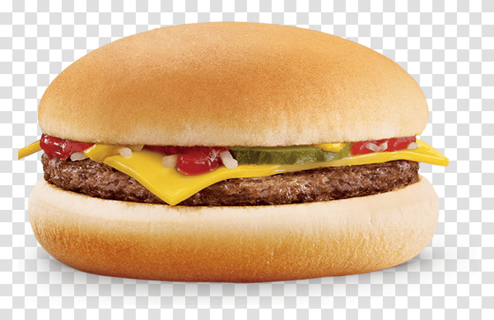 Cheeseburger Hamburger Fast Food Mcdonald's Quarter Mcdonalds Burger And Chips, Hot Dog Transparent Png