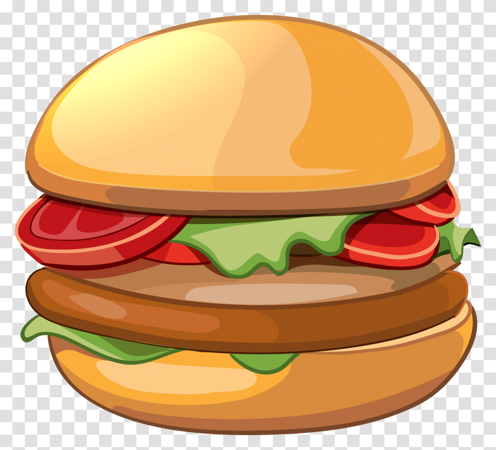 Cheeseburger Hamburger French Fries Illustration Veggie Burger Illustration, Food, Hardhat, Helmet Transparent Png
