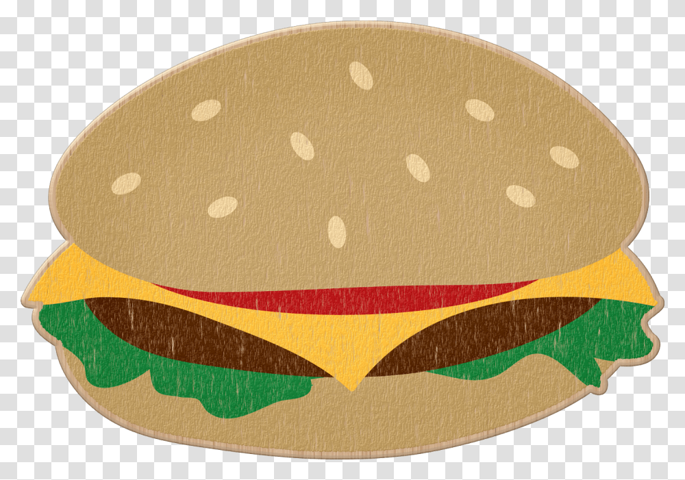 Cheeseburger, Rug, Furniture, Cushion, Table Transparent Png