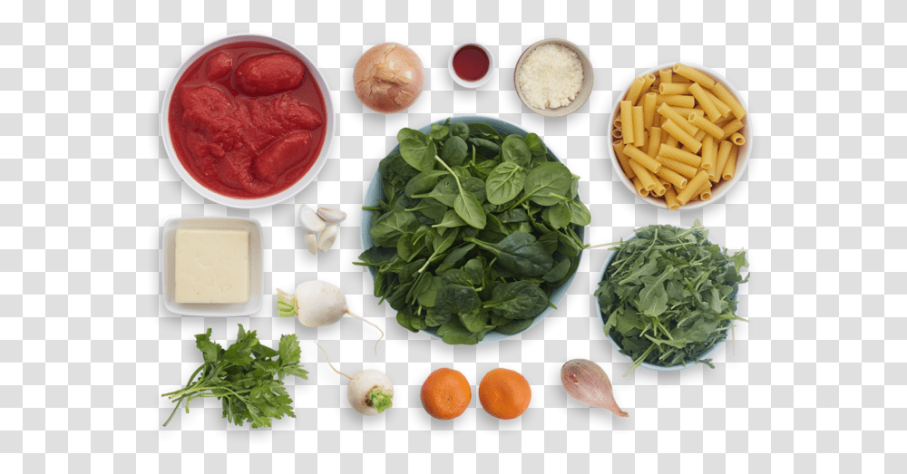 Cheesy Baked Pasta Amp Spinach With Arugula Amp Clementine, Plant, Food, Vegetable, Produce Transparent Png