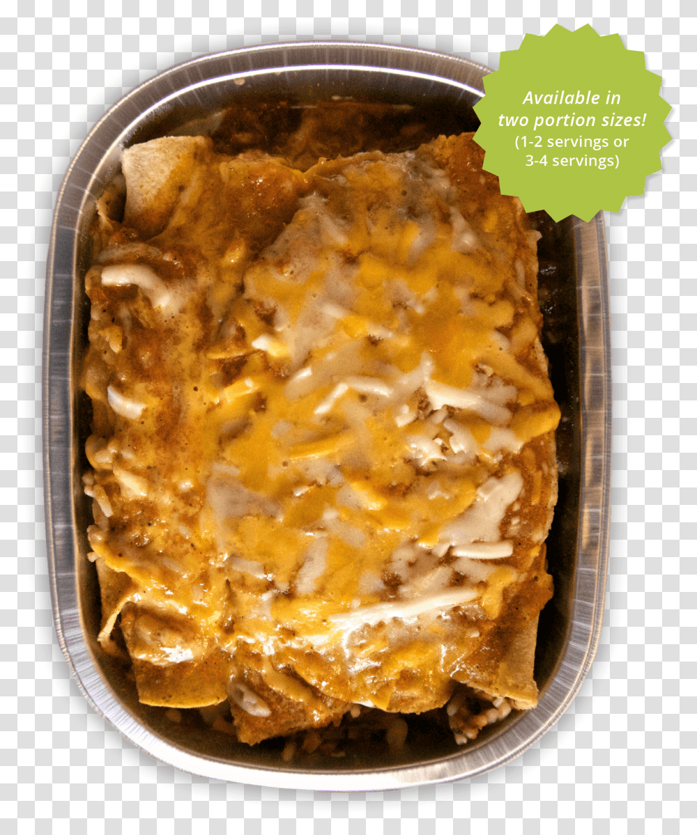 Cheesy Chicken Enchiladas Pudding, Food, Pasta, Lasagna, Plant Transparent Png