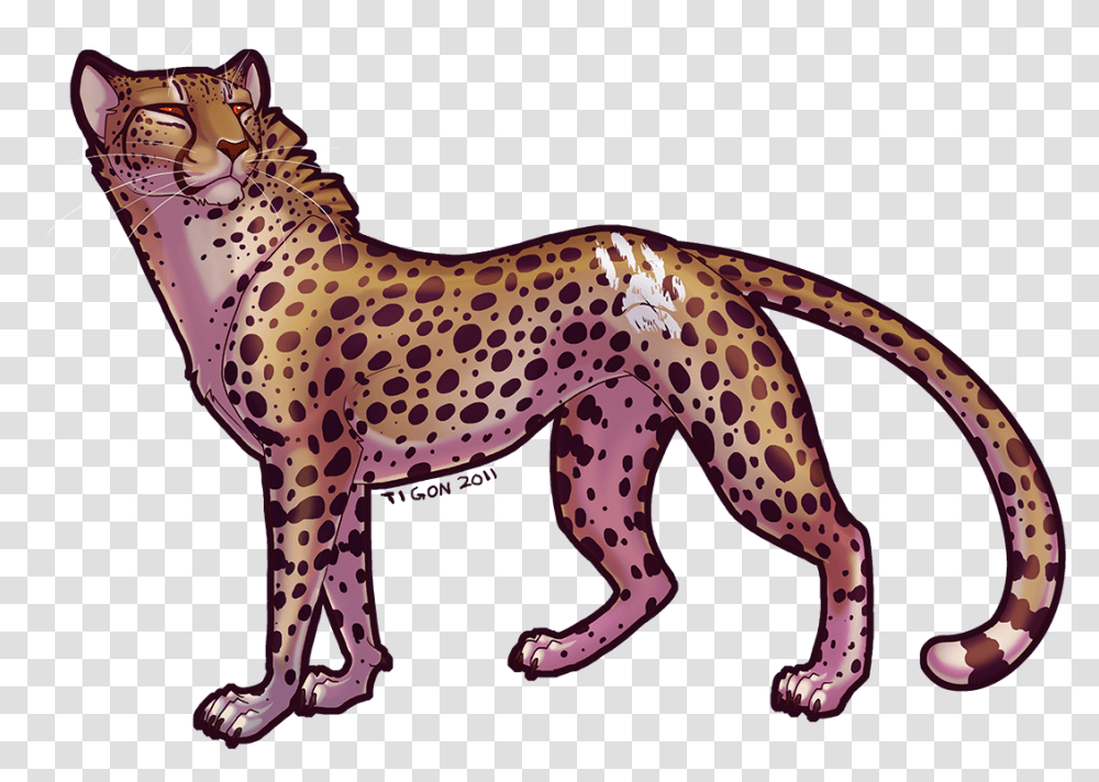Cheetah Fan Art, Dinosaur, Reptile, Animal, Mammal Transparent Png