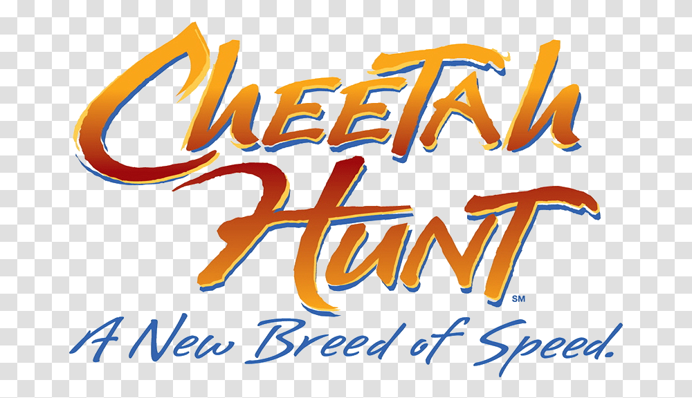 Cheetah Hunt Busch Gardens Cheetah Hunt Logo, Text, Alphabet, Label, Calligraphy Transparent Png