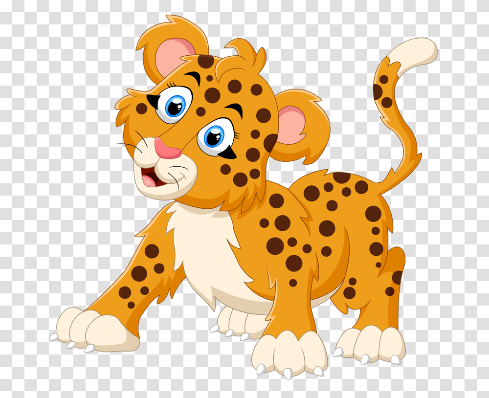 Cheetah Kids Cartoon Cartoon Cheetah Clipart, Mammal, Animal, Wildlife, Plush Transparent Png