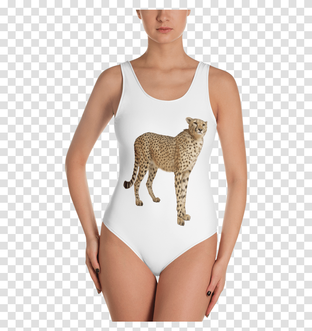 Cheetah Print One Piece Swimsuit Lesbian Swimsuits, Person, Lingerie, Underwear Transparent Png
