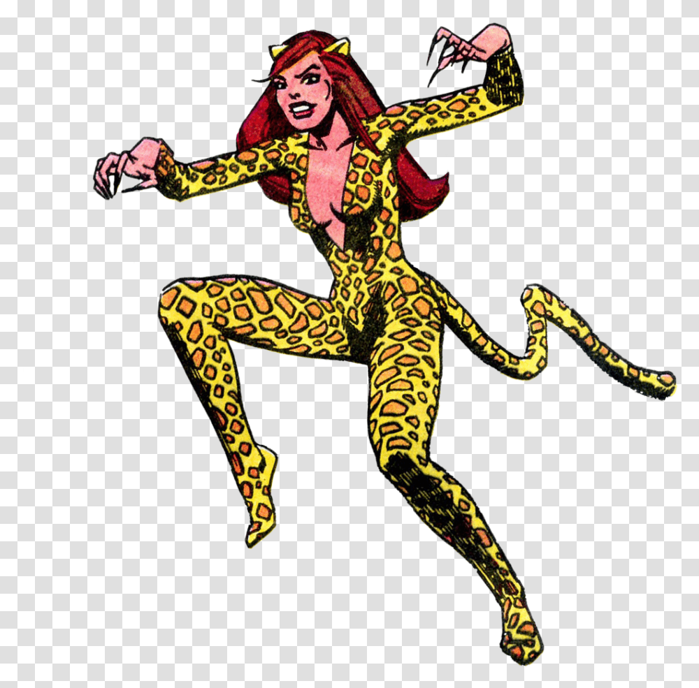 Cheetah Wonder Woman, Person, Leisure Activities, Circus, Performer Transparent Png