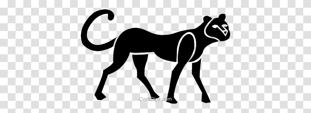 Cheetahs Royalty Free Vector Clip Art Illustration, Mammal, Animal, Horse, Foal Transparent Png