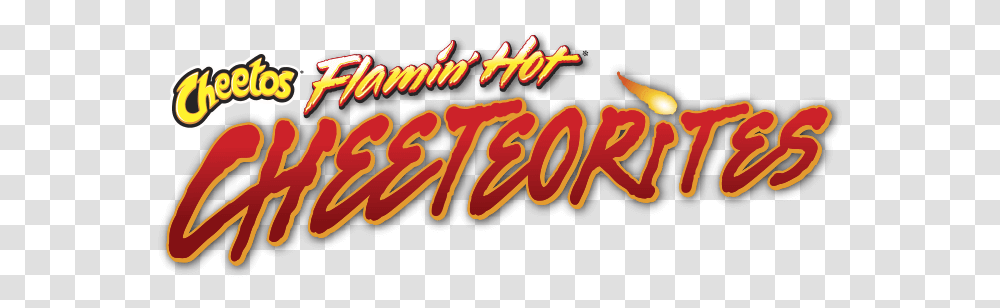 Cheeteorites Cheetos Flamin Hot Logo, Text, Word, Circus, Leisure Activities Transparent Png