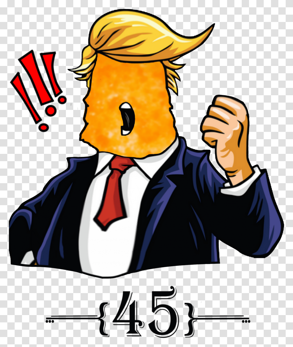 Cheeto Trump Done Numbers Smaller, Person, Hand Transparent Png