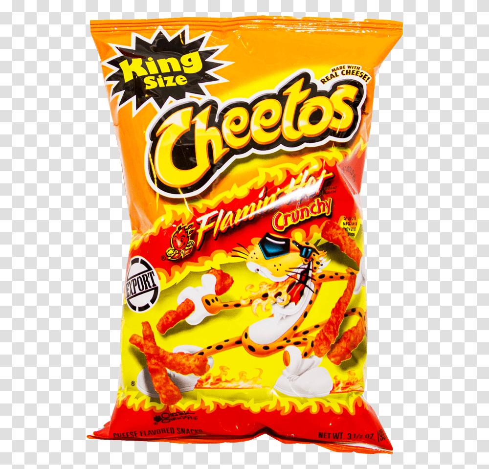 Cheetos Chips Flamin Hot Crunchy Download, Food, Candy, Snack, Poster Transparent Png
