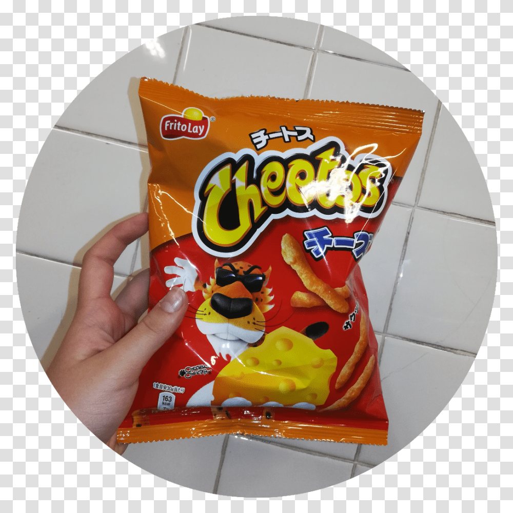 Cheetos Japanesefood Junkfood Tastyfoo Aesthetic Potato Chip, Person, Human, Candy, Sweets Transparent Png