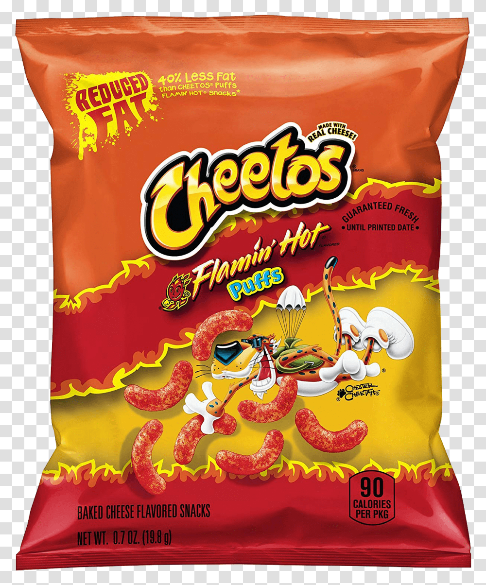 Cheetos Puffs, Food, Candy, Snack Transparent Png