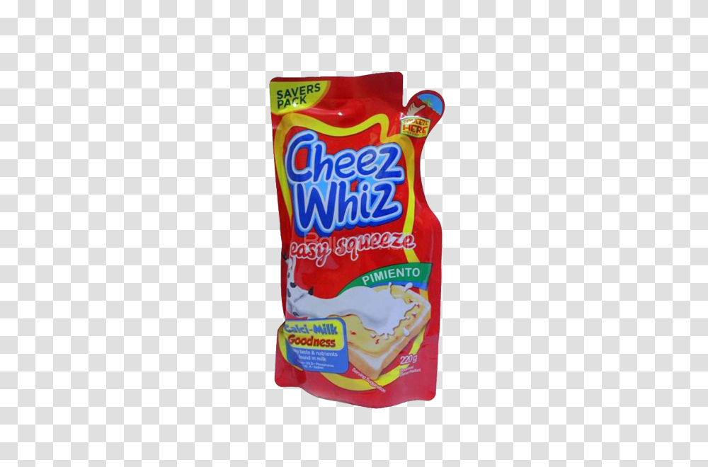 Cheez Whiz Pimiento Easy Squeeze, Ketchup, Food, Snack, Sponge Animal Transparent Png