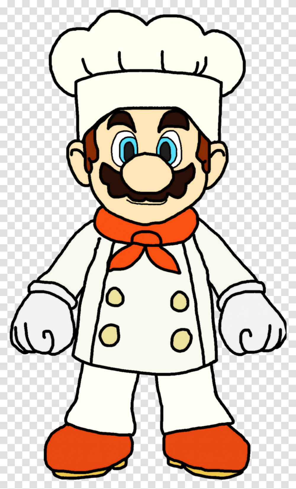 Chef By Katlime Mario Super Mario Cook, Person, Human Transparent Png