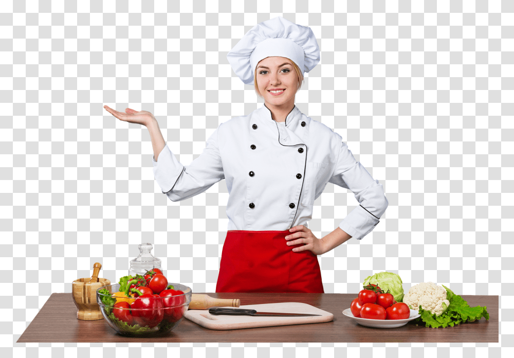 Chef Cook Chef Cooking, Person, Human, Plant Transparent Png