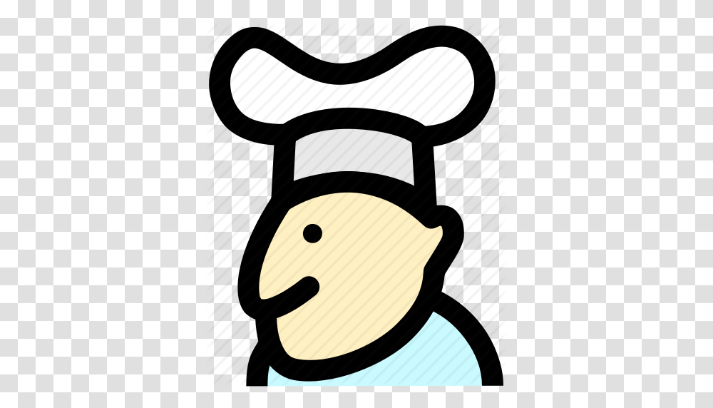 Chef Cook Cooking Foods Kitchen Knife Icon Transparent Png