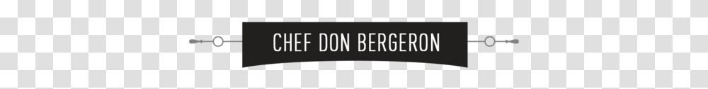 Chef Don Title, Number, Word Transparent Png
