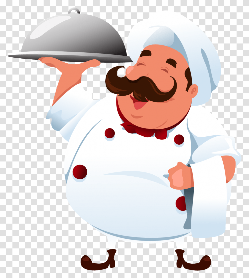 Chef En Caricatura En Cocina, Snowman, Winter, Outdoors, Nature Transparent Png