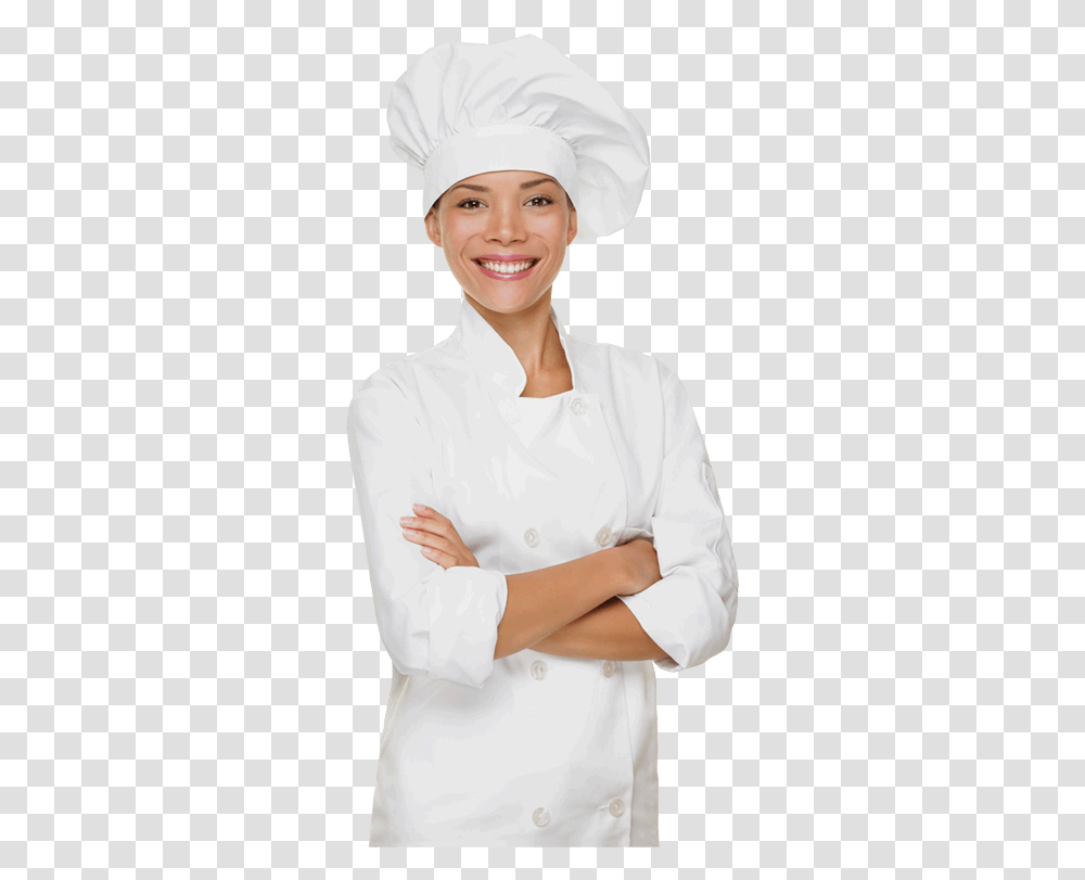 Chef Female Chief Cook, Person, Human, Nurse, Girl Transparent Png
