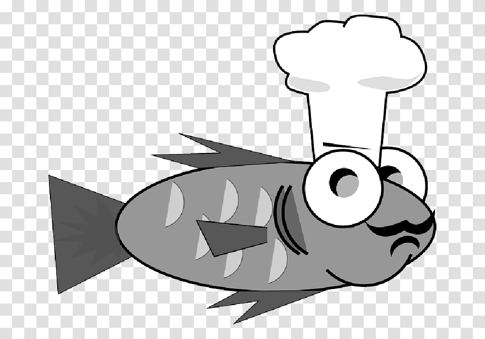 Chef Hat Clipart Chef, Animal, Fish, Tuna, Sea Life Transparent Png