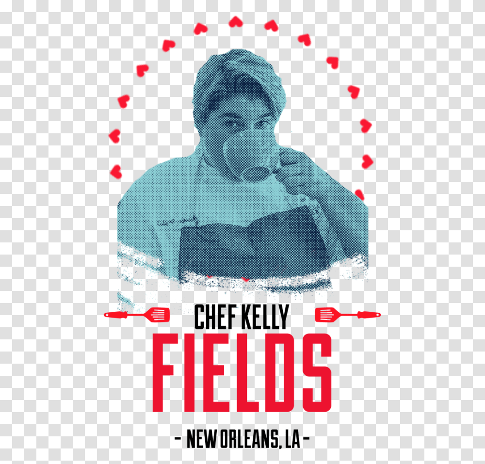 Chef Kelly Fields Chef, Poster, Advertisement, Person, Human Transparent Png