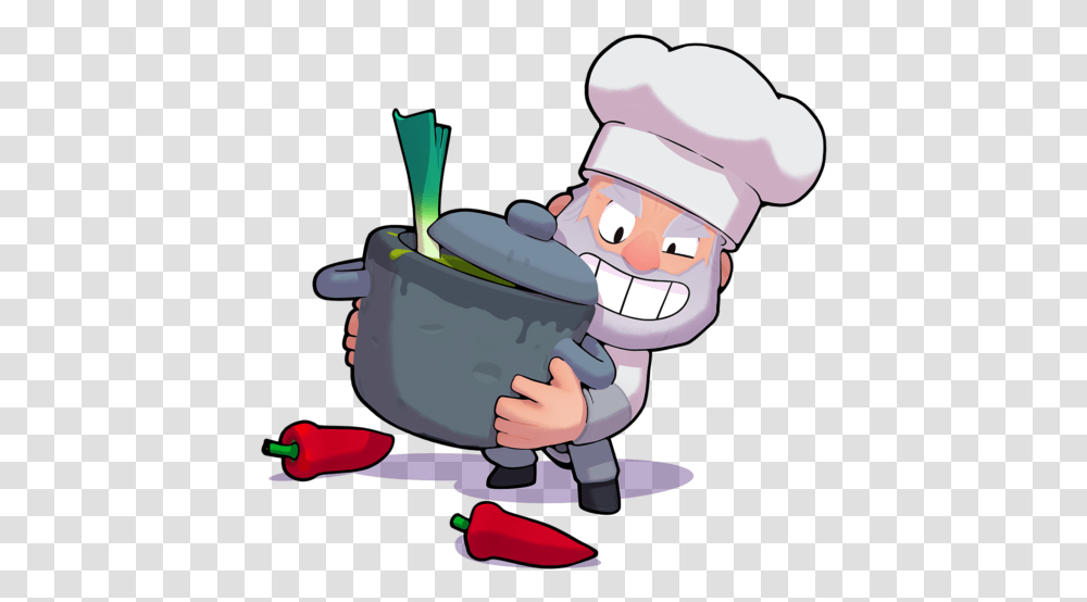 Chef Mike Brawl Stars, Toy Transparent Png