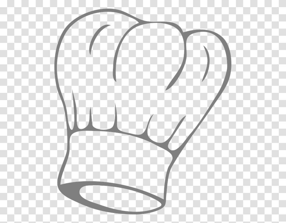 Chef, Person, Hand, Fist, Stencil Transparent Png