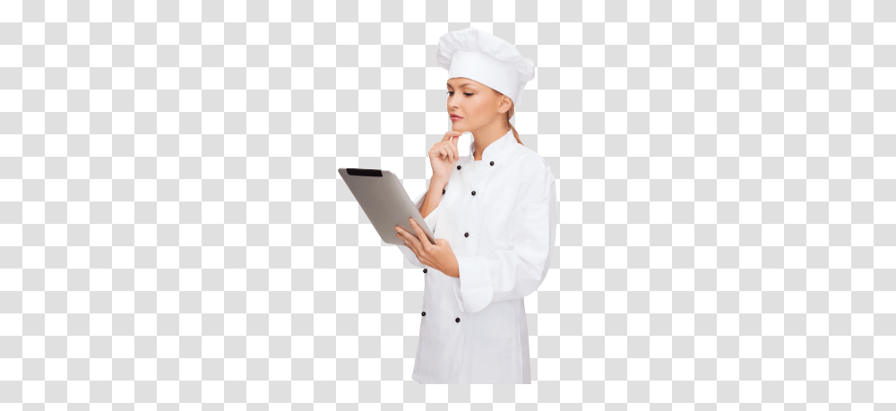 Chef, Person, Human, Baseball Cap, Hat Transparent Png