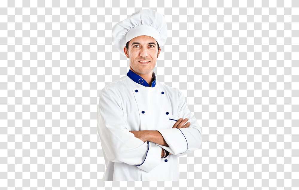 Chef, Person, Human, Baseball Cap, Hat Transparent Png