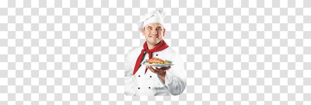 Chef, Person, Human, Coat Transparent Png