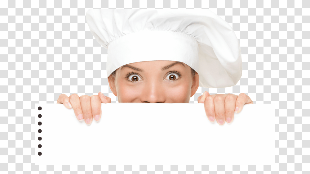 Chef, Person, Human, Finger, Face Transparent Png