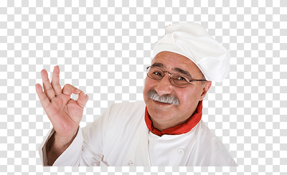 Chef, Person, Human, Finger Transparent Png