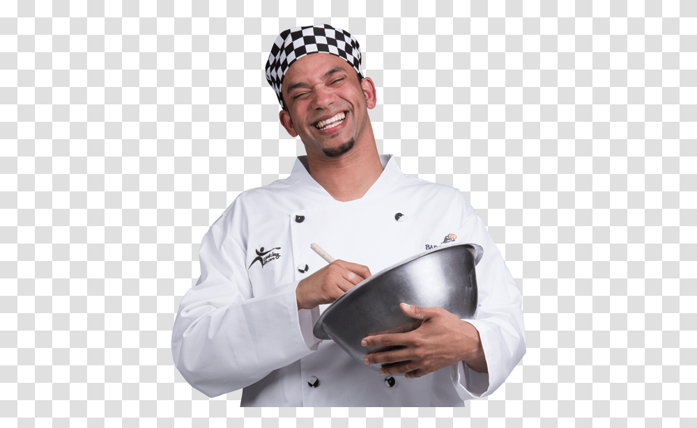 Chef, Person, Human, Mobile Phone, Electronics Transparent Png