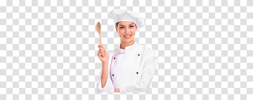 Chef, Person, Human, Spoon, Cutlery Transparent Png