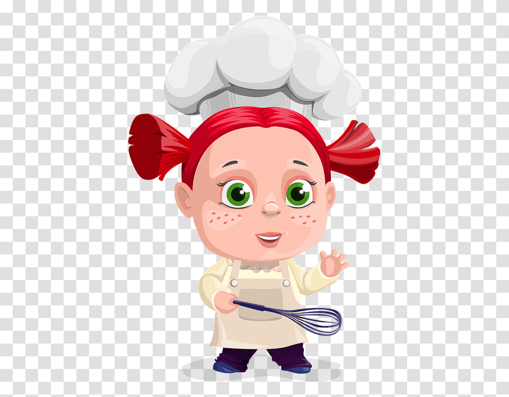 Chef, Person, Toy, Face, Elf Transparent Png