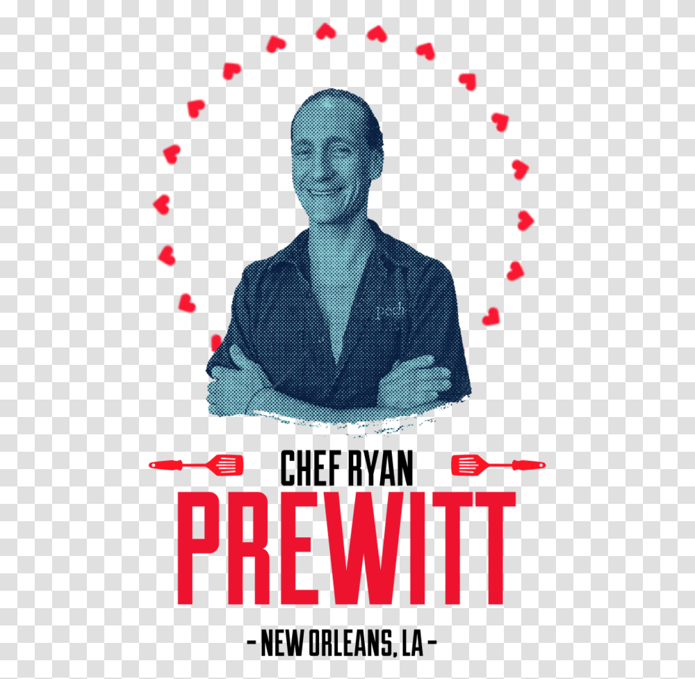 Chef Ryan Prewitt Chef, Poster, Advertisement, Person, Human Transparent Png