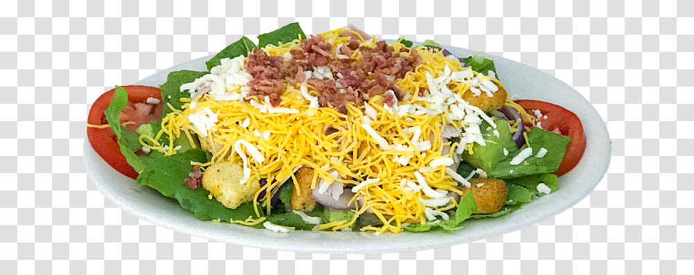 Chef Salad Grated Cheese, Food, Plant, Noodle, Pasta Transparent Png