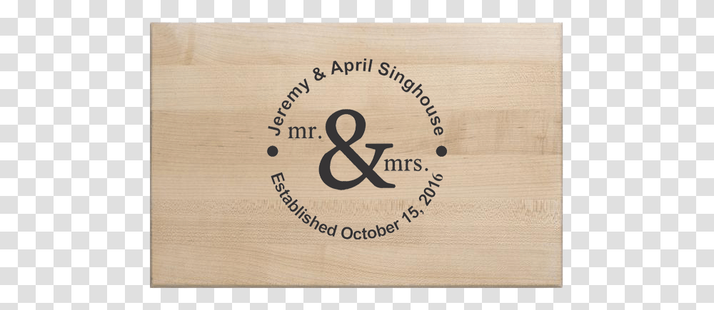 Chef Set Cutting Board Plywood, Alphabet, Ampersand Transparent Png